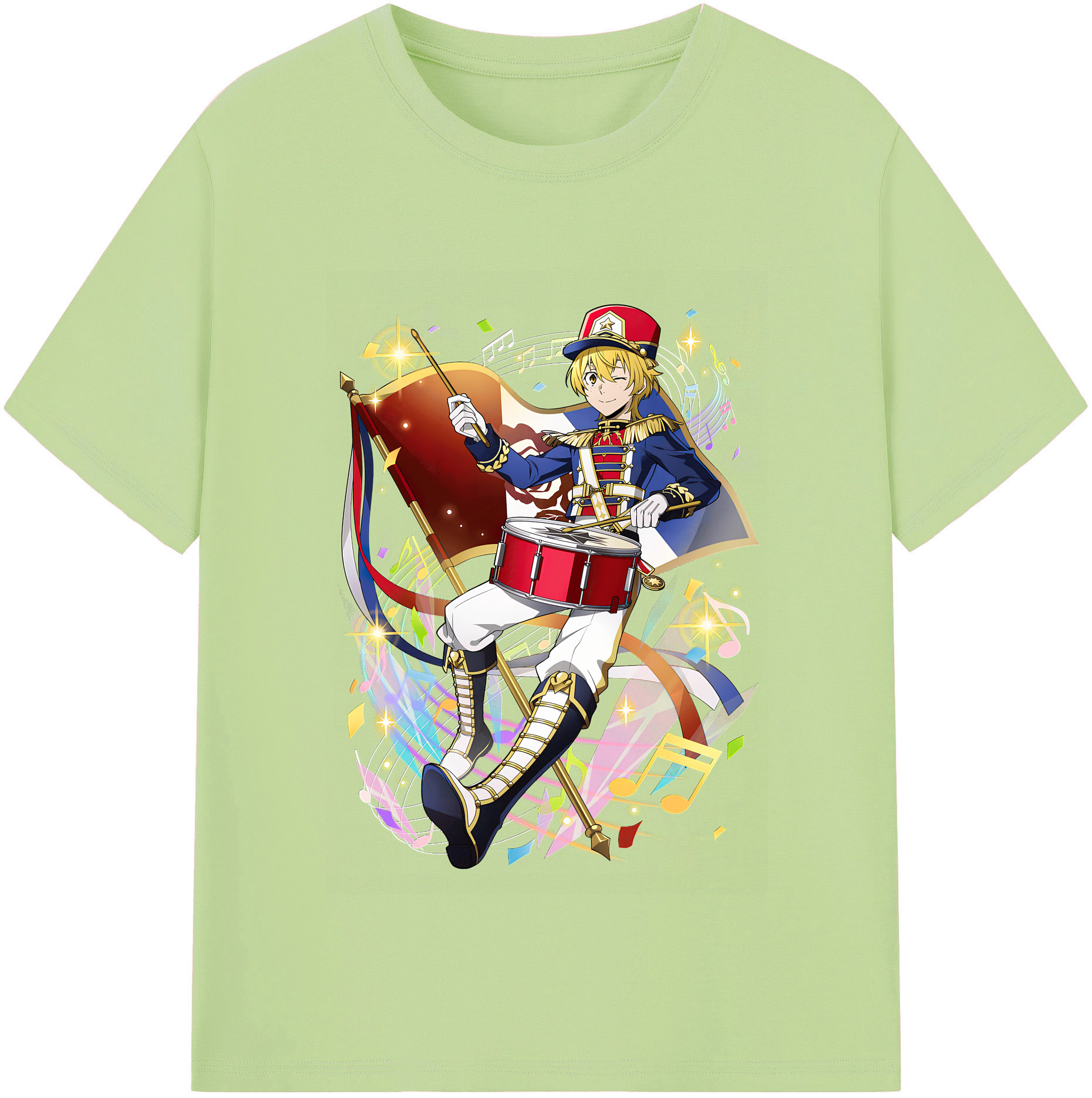 （画像用） 文豪ストレイドッグス Bungo Stray Dogs 綿100％半袖Tシャツ（フロントプリント）